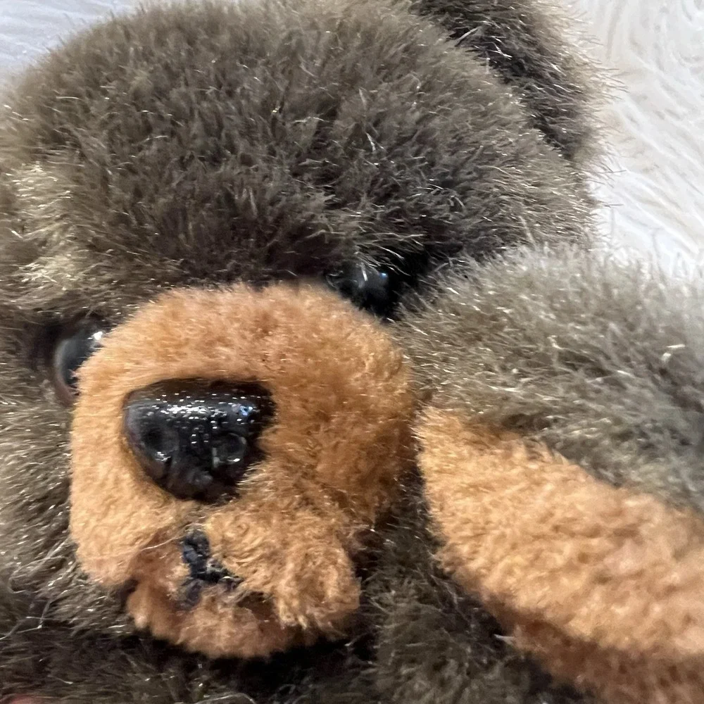 Vintage Brown Russ Berrie Grizzly Bear #602 Made In‎ Korea 7